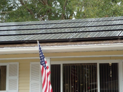 Residential solar install on a Southwest Florida home by Dan House Electric